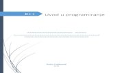 Uvod u programiranje - Sasa Fajkovic+ 2014 - Sasa Fajkovic.pdf · Programiranje nije „drag-n-drop“ sistem povlačenja grafičkih modela i pritisak tipke „Start“ nakon čega