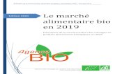 Edition 2020 Le marché alimentaire bio en 2019 · 2020. 12. 14. · Tableau 11 - Ventes de produits bio en GMS de 2010 à 2019. ..... 15 Tableau 12 - Vente de produits bio dans le