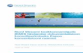 Nord Streami keskkonnamõjude (KMH) hindamise ......2009/02/01  · Veebruar 2009 | Nord Streami Espoo aruanne: Mittetehniline kokkuvõte 11 | K una projekt ületab riigipiire ning