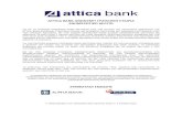 ATTICA BANK AΝΩΝΥΜΗ TΡΑΠΕΖΙΚΗ EΤΑΙΡΙΑ · 2013. 6. 4. · attica bank aΝΩΝΥΜΗ tΡΑΠΕΖΙΚΗ eΤΑΙΡΙΑ ΕΝΗΜΕΡΩΤΙΚΟ ΔΕΛΤΙΟ (Α) ΓΙΑ
