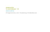HAVO Leerjaar 3 - WolfsbosHAVO+leerjaar+3.pdf · 2015. 10. 13. · 4.3 Overgangsregeling voor bevordering van Havo-3 naar TL-4 Een leerling die niet kan worden bevorderd van Havo