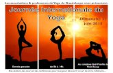 Dimanche 21 juin 2015 - Educ-Yoga Yoga et Loisirs...Fabienne est diplômée de l'école de Hatha Yoga André Van Lysebeth, (lignée de Swami Sivananda, Satyananda), représentée en