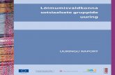 Lõimumisvaldkonna sotsiaalsete gruppide uuringœTI... · 2018. 9. 27. · Uuringu tutvustus Lõimumisvaldkonna sotsiaalsete gruppide uuringu eesmärk on analüüsida Euroopa kolmandate