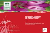 Liste rouge régionale de la ﬂore vasculaire de Franche-Comté...Cette liste rouge régionale des plantes vasculaires de Franche-Comté (Trachéophytes) a été validée par le conseil
