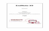 EndNote X9 - FHIEndNote X9 Kursmanual Utviklet av Marita Heintz Bibliotek for helseforvaltningen med utgangspunkt i heftet «EndNote X6: en veiledning fra Medisinsk bibliotek, Oslo