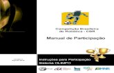 Competição Brasileira de Robótica - CBR200.145.27.208/cbr/wp-content/uploads/2020/04/CBR-Manual... · 2020. 4. 20. · Sistema OLIMPO Manual de Participação 4 1. ESCOPO CBR –