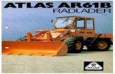 AR 61B 001 - ATLAS Hydraulikbaggeratlas-hydraulikbagger.de/Prospektarchiv/Atlas... · AR 61B ATLAS . ATLAS AR61B RADLADER Technische Dater, AR 61 B ELEKTRISCHE ANLAGE Lichtmaschine
