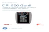 GE Measurement & Control DPI 620 Genii...3 DPI 620 Genii (Teile-Nr. DPI620G) Dieser ultrakompakte elektrische Frequenz- und Temperaturkalibrator und HART-Kommunikator bietet gleichzeitig