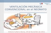 VENTILACIÓN MECÁNICA CONVENCIONAL.neonatos.org/DOCUMENTOS/Ventilación mecánica neonatal.pdf · 2012. 11. 28. · CONCEPTOS BÁSICOS DE MECÁNICA PULMONAR. VOLUMEN CORRIENTE (VT):