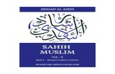 SAHIH MUSLIM › hadith › muslim › Muslim-2-5.pdf · SAHIH MUSLIM (ملسم حيحص) VOLUME II BOOK # 5 MOSQUES AND PLACES OF PRAYER ِةَلاصَلا ِعضِاوَمَوَ