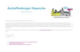 Aschaffenburger Depesche...Aschaffenburger Depesche Ausgabe November 2017 Liebe Freunde und Sympathisanten der FDP Aschaffenburg-Stadt, es ist mehr als ein Monat seit der Bundestagswahl