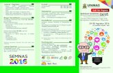 SEMNAS · 2017. 7. 3. · SEMNAS UNMAS Denpasar ... Times New Roman 12 pt, Spasi 1,15. Pemakalah Poster: Jumlah halaman maks. 5, min. 2 hlm. A4, Times UNMAS New Roman 12 pt, Spasi