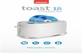 Manuale dell'utente di Roxio Toast 18 Titaniumhelp.corel.com/toast/v18/main/it/user-guide/toast-18.pdfnell'Area Contenuti del disco rigido o del Media Browser. 4 Inserire un disco
