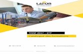 Catalogue des formations - Lafon · 5.17 SK700-2 (Code 2010) 30 2,5 jours. 5.18 Systeme RV2 régulé VAPORIX FAFNIR (Code 2011) 31 1,5 jours 5.19 Distributeur BOXTER LAFON (Code 2012)