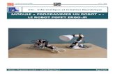 MODULE « PROGRAMMER UN ROBOT » : LE ROBOT POPPY …lewebpedagogique.com/isneiffel/files/2018/04/Robot-Poppy.pdf · 2018. 4. 23. · Lycée Gustave Eiffel 2nde – ICN Module «