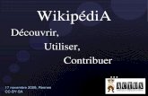 WikipédiA...un recueil de citations 27 juin 2003 un annuaire des livres électroniques destinés aux étudiants 10 juillet 2003 un recueil de textes dans le domaine public 23 novembre