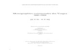 Monographies communales des Vosges 1881-1904archives-recherche.vosges.fr/Portals/8/xNews/uploads/2017... · 2017. 3. 27. · 1 ARCHIVES DEPARTEMENTALES DES VOSGES Monographies communales