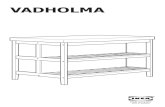 VADHOLMA - IKEA...112996 118331 113434 128406 106918 105298 100003 8x 8x 8x 8x 3. 4 AA-2085236-4. 4x 5