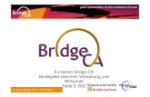 European Bridge-CA Bindeglied zwischen Verwaltung und Wirtschaft Halle 9, B22files.messe.de/cmsdb/007/13595.pdf · 2008. 3. 10. · European Bridge-CA 7.3.2008 Seite 2 TeleTrusT Deutschland