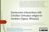 Geotourism interactions with Christian Orthodox religion ... · Wukro Ch’erkos (© Bernard Chagnon) Conventional grave (Klepeis et al., 2016) 4.5 billion years History of Earth