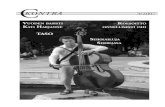 KONTRA 3/2007 - kontrabassoklubi.fi · Berio: Sequenza XIVb (cb solo) (Universal Edition, 29,40 e) Italialaisen bassovirtuoosin Stefano Scodanibbion Berion pyynnöstä tekemä huikea