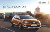 Yenilenen Renault CAPTUR · 2018. 3. 19. · yenilenen Renault Captur ile bu duyguyu en iyi siz bileceksiniz. Renault Captur’un artırılan yüksekliği ve sabit cam tavanı şehri