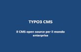 Presentazione standard di PowerPoint · 2014. 12. 25. · "For most people TYPO3 is equivalent to a CMS providing a backend for management of the content and a frontend engine for