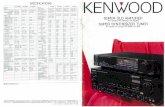 KENWOOD アンプチューナーカタログ - Coocanbluess.style.coocan.jp/pdf/KENWOOD_1985_Jan_19_l.pdf · Title: KENWOOD アンプチューナーカタログ Author: BLUESS Laboratory