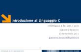 Informatica B Boracchi · 2017. 9. 27. · int = int int + int int - int int * int int int % == != < > = %
