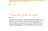 10.º ANO | ENSINO SECUNDÁRIO HISTÓRIA DA CULTURA E …...10.º ANO | ENSINO SECUNDÁRIO HISTÓRIA DA CULTURA E DAS ARTES INTRODUÇÃO O programa de História da Cultura das Artes