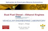 Dual Fuel Diesel Ethanol Engines - Fapesp · MWM 4.07 TCA MWM 4.10 TCA MWM D229 - 6 TD229 – EC6 . First Electric Generators Convertion Kit . Second Generation Kits . Concluded Project