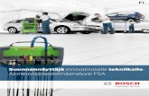 Ajoneuvojärjestelmäanalyysi FSA...2 Boschin moderni ajoneuvojärjestelmäanalyysi FSA 500 Taloudellinen mittausmoduuli joustavaan käyttöön Erityisen edullinen: kätevään ajo-neuvoelektroniikan