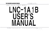 LNC-1A,1B 사용자 설명서nssystem.co.kr/pdf/LNC1A.pdf · 2005. 8. 31. · LNC-1A,1B 사용자 설명서 ()주 엔에스 시스템 경기도 수원시 팔달구 인계동 번지