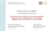 Ultrazvučni aparat za prenatalnu dijagnostiku fetalnih anomalijarcbeogradcentar.org/materijali/prezentacija.pdf · 2018. 1. 9. · ØRano lečenje anomalija, čak i pre rođenja