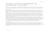 Leirras, sett fra en geologisk og...09.12.2002 11:29 Figur 1 Betegnelser for naturlige, finkornige jordarter, sammenholdt med de definerte kornstørrelsene som benyttes i geologi og