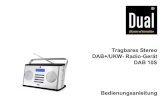 Tragbares Stereo DAB+/UKW- Radio-Gerät DAB 10Scdn.billiger.com/dynimg/tRCD9dnQMsyX90aFpmTDmHt4H9... · 2021. 1. 14. · Gebrauch Ihres Radios, im folgenden Anlage oder Gerät genannt.