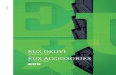 EUX OKOVIEUX OKOVI EUX ACCESSORIES Od početka proizvodnje do danas Euro Tim sustavno razvija proizvodnju EUX okova za aluminijske grilje. Najznačajniji proizvodi su mehanizam za