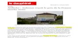 Insolite Ardèche : Aubenas reçoit le prix de la France moche 2020 · 2021. 1. 13. · Insolite Ardèche : Aubenas reçoit le prix de la France moche 2020 Une bien jolie vue sur