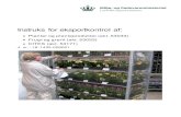 Landbrugsstyrelsen - Instruks for eksportkontrol af · 2019. 5. 21. · Instruks for eksportkontrol af: Planter og planteprodukter (akt. 53033) Frugt og grønt (akt. 53033) CITES