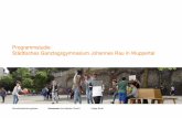 Programmstudie Städtisches Ganztagsgymnasium Johannes Rau … · 2019. 6. 6. · Ganztagsgymnasium Johannes Rau in Wuppertal (Lage, Freiraum, Erschließung, Grenzen, Übergänge)