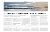 HAVET STIGER: – Havet stiger 1,5 meterekstern.filer.uib.no/.../Helge_Drange_Dagen_27062015.pdf14 NYHET LØRDAG 27. JUNI 2015 – Havet stiger 1,5 meter Det er kysten av Skandinavia,
