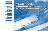 Modelos de Unidad II Comportamiento Organizacional ...biblioteca.esucomex.cl/RCA/Modelos de comportamiento organizaci… · Unidad II. Modelos de Comportamiento Organizacional Semana