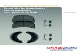 Reparatursätze für Trommelbremsen / Repair kits for drum brakes … Asys/SAF... · 2018. 12. 12. · Edition 07/2008 Reparatursätze für Trommelbremsen Repair kits for drum brakes