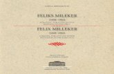FELIKS MILEKER - dvhh.org · FELIX MILLEKER (1858–1942) Autor ... Milleker hat sein ganzes Leben lang (85 Jahre) und durch seine Arbeit (62 Jahre) in Fach des Museums einen unmessbaren