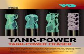TANK-POWERTANK-POWER END MILLS phone:+82-32-526-0909, fax:+82-32-526-4373, , E-mail:yg1@yg1.kr •875 Carbon Steels Alloy Steels Prehardened Steels Copper …