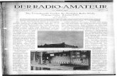 .'b.er Versuchssender .Cottbus desDeut~chenRadio~Klubs..'dokufunk.org/upload/Der_Radio_Amateur_1925.pdf · .'b.er Versuchssender .Cottbus.desDeut~chenRadio~Klubs..' •Ortsgruppe.
