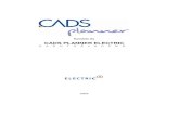 CADS Electric kasutusjuhend · 2010. 1. 18. · Circle – sisestatakse ringjoon. Valida on kolme meetodi vahel – tsentrikoordinaat ja raadius; diagonaalikoordinaadid ja kolme punkti