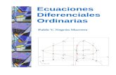 Ecuaciones Diferenciales Ordinariaspnegron/libros/edobook.pdf · (1.1) mostramos varias ecuaciones diferenciales que ilustran estos conceptos. Las aplicaciones de las ecuaciones diferenciales