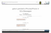 gabor grendel’s iPhone(iPhone 4S)'s Messages · 2021. 1. 12. · kt dolezite, potrebujeme aby sa ta znacka dostala do povedomia. napr. dne s v serebriakovom sote. dikes. Oki:-)