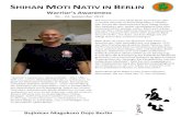 Bujinkan Berlin · 2017. 1. 30. · Takagi Yoshin Ryu zusammenhängen. Moti Nativ ist Leiter des Bujinkan Shiki Dojo. Er betreibt seit 1966 Kampfkünste und begann 1975 mit dem Training
